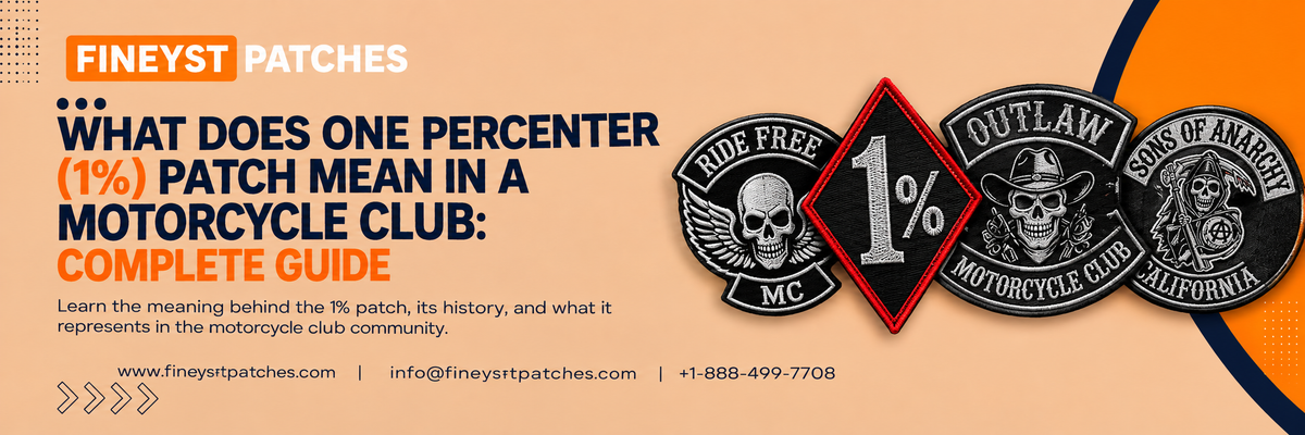 What Does One Percenter (1%) Patch Mean in a Motorcycle Club: Complete Guide
