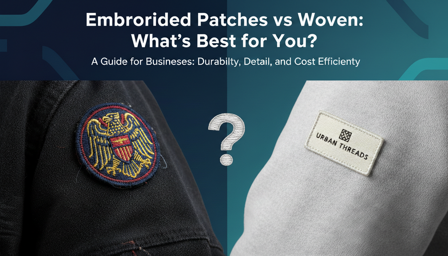 Embroidered Patches vs Woven: What’s Best for You?