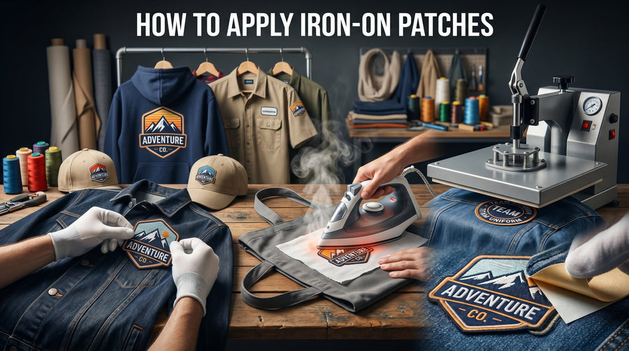 How to Apply Iron-On Patches