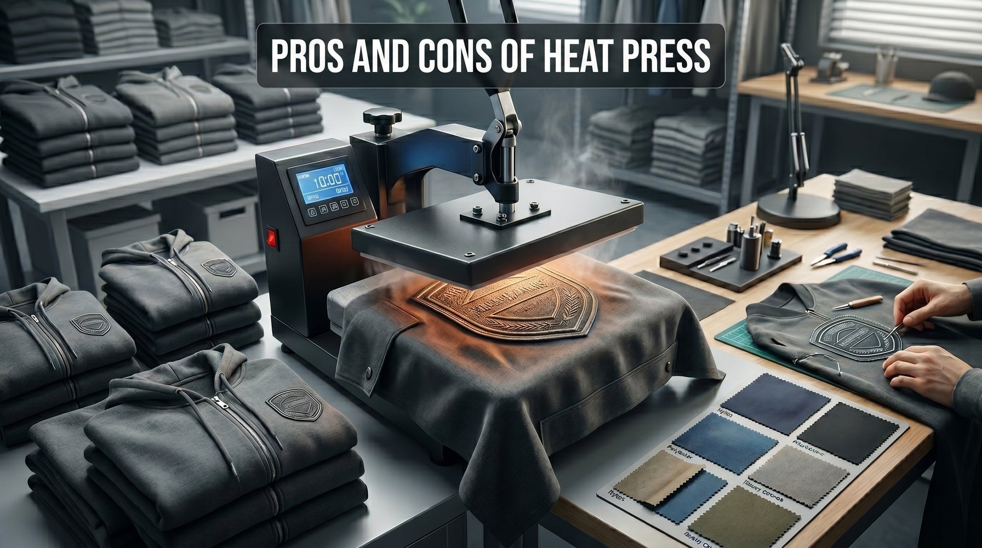 Pros and Cons of Heat Press