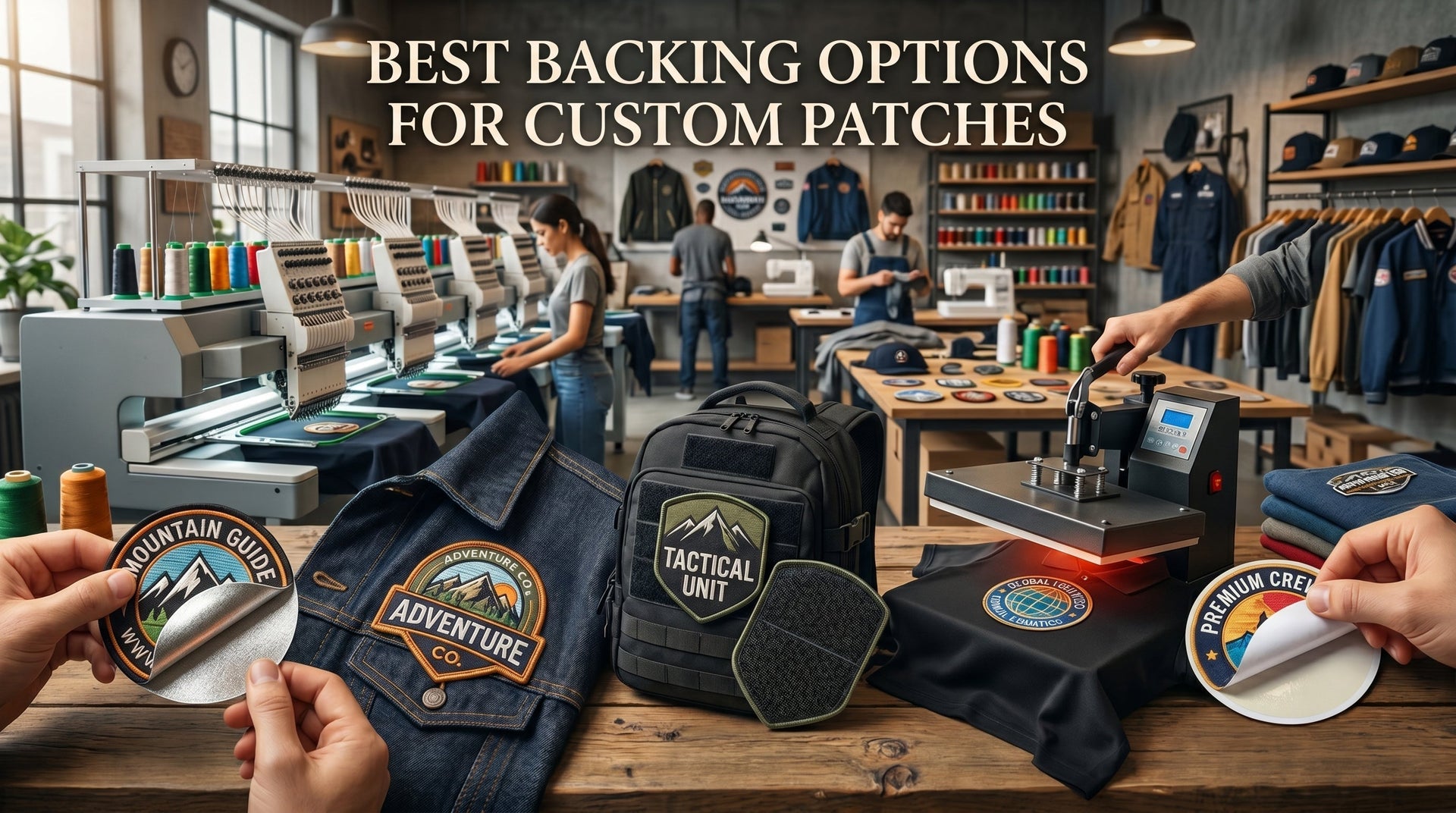 Best Backing Options for Custom Patches