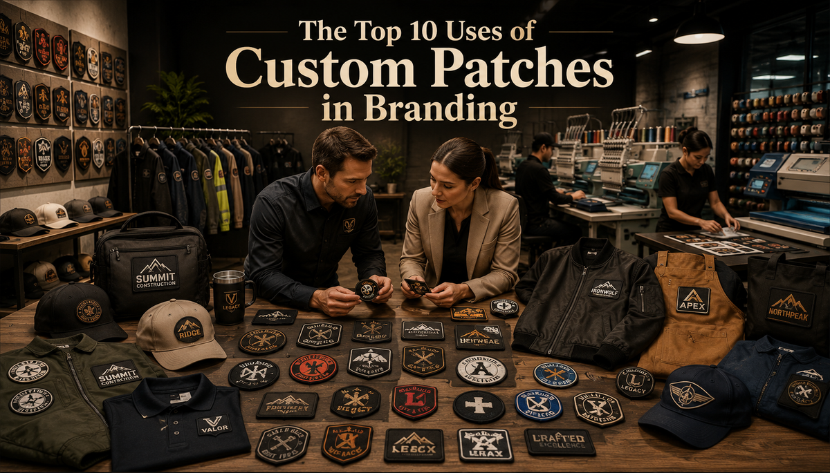 The Top 10 Uses of Custom Patches in Branding