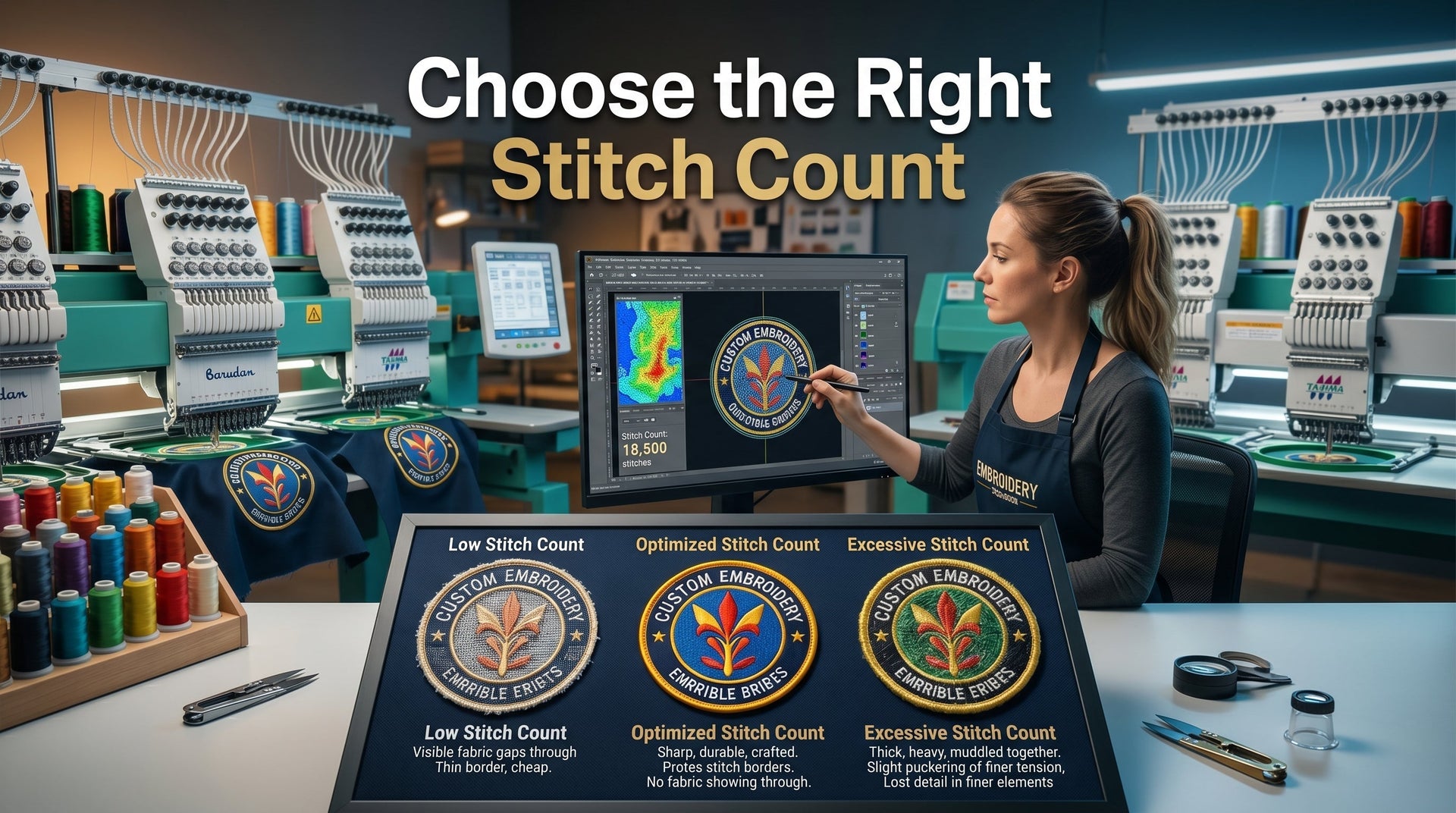 Choosing the Right Stitch Count
