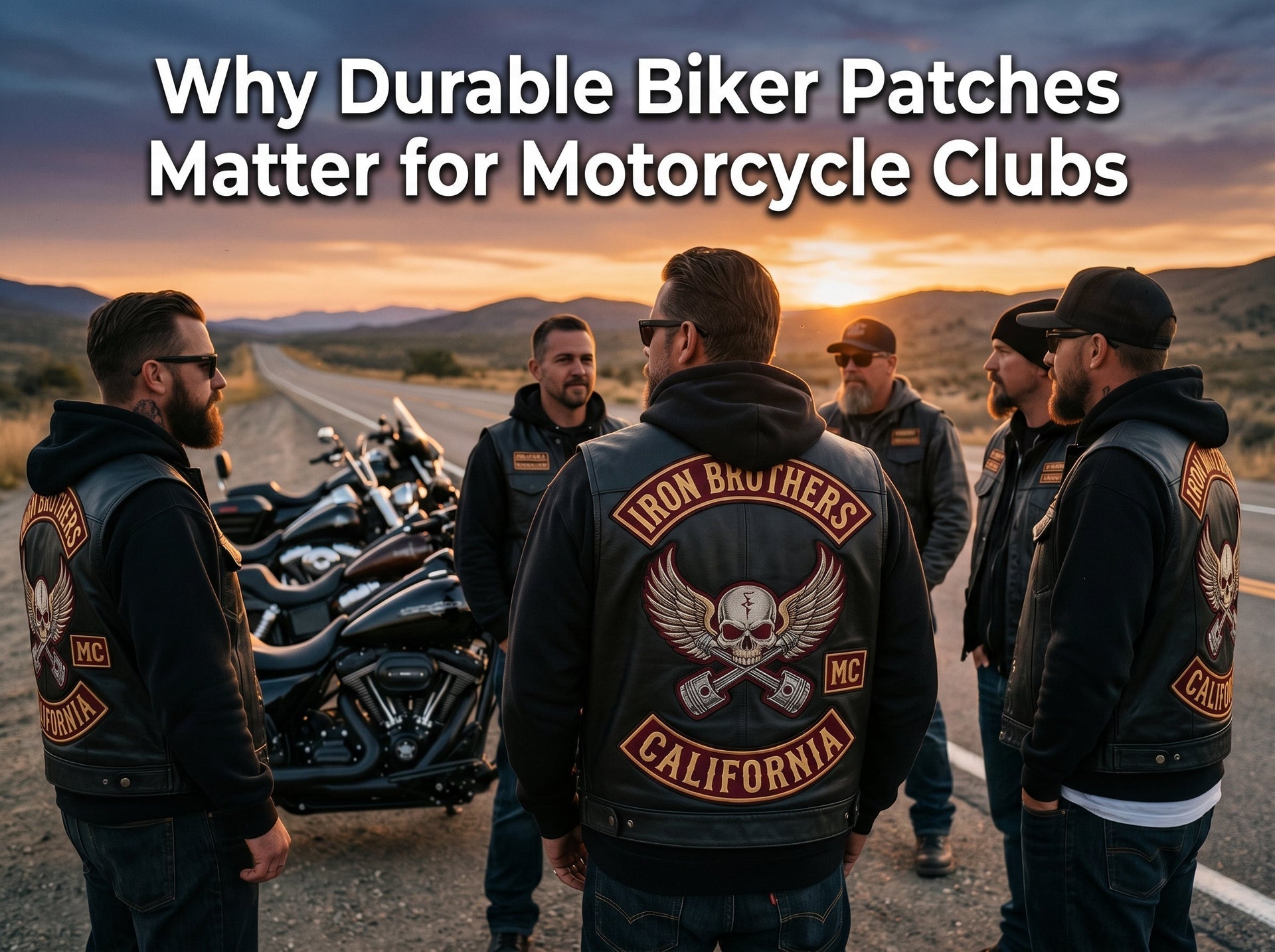 Why Durable Biker Patches Matter for Motorcycle Clubs