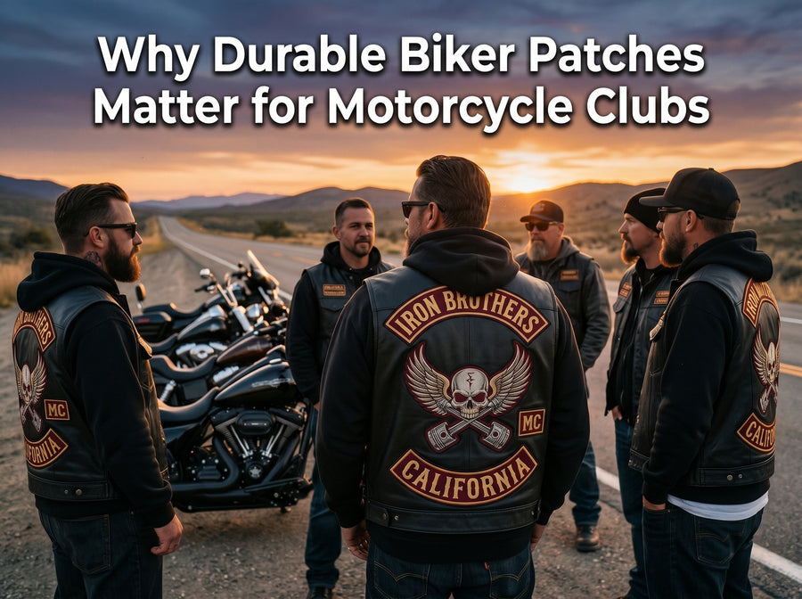 Why Durable Biker Patches Matter for Motorcycle Clubs