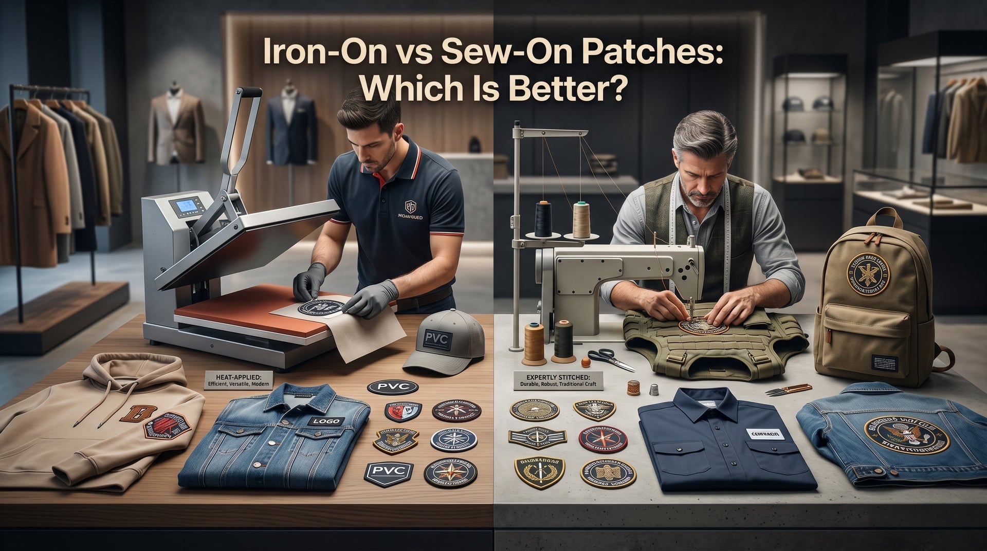Iron-On vs Sew-On Patches: Which Is Better?