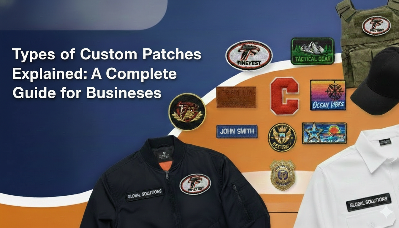 Types of Custom Patches Explained: A Complete Guide for Businesses