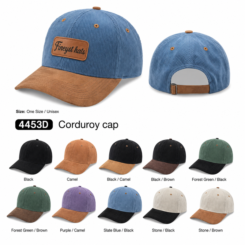 Corduroy Cap