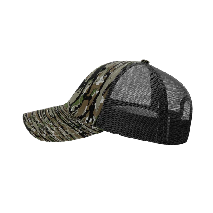 111PCO Garment Washed Printed Trucker - View 3