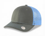 Charcoal Gray/Columbia Blue