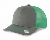 Charcoal Gray/Kelly Green