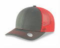 Charcoal Gray/Red