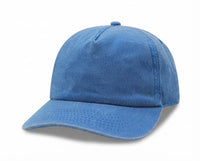 5 Panel Garment Washed Relaxed Golf Pigment Dyed Dad Cap
