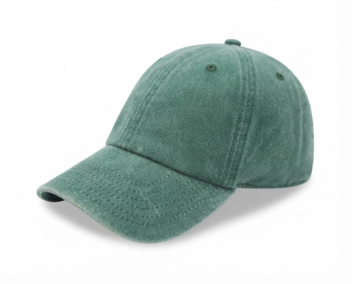 6 Panel Garment Pre-Washed Relaxed Golf Pigment Dyed Dad Cap