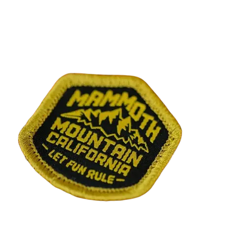Custom woven patches - View 2