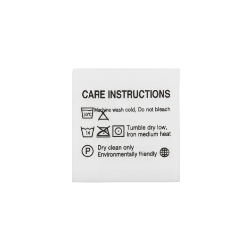 Printed Care Labels - View 2