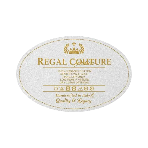 Printed Care Labels - View 4