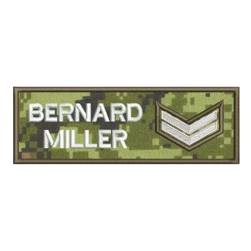 Custom Velcro Name Patches - View 3