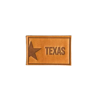 Custom Leather Name Patches