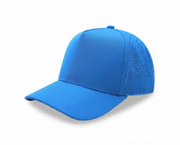 5 Panel Sport Trucker Cap w/Laser Cut Mesh Back