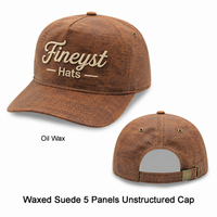 Oil Waxed Unstructured 5 panel