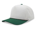 White/Forest Green