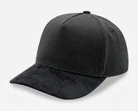5 Panel Suede Cap