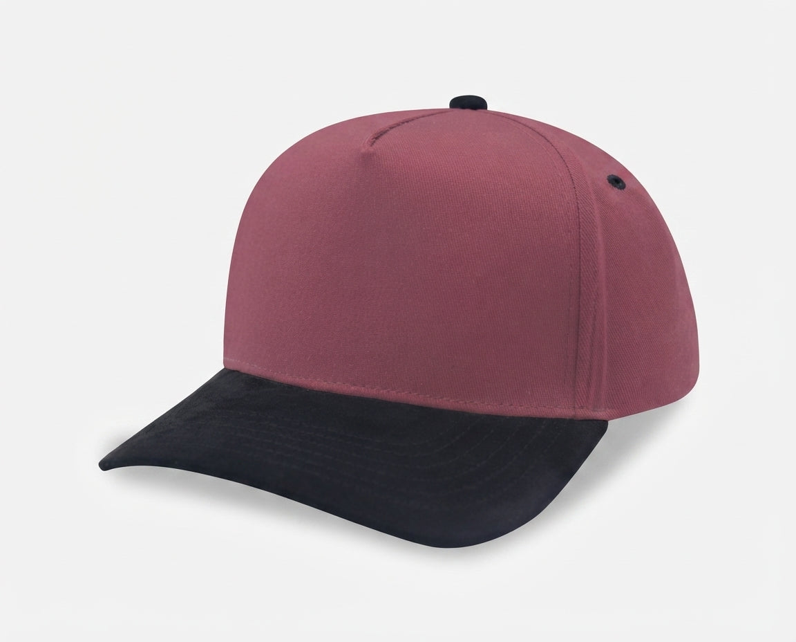 5 Panel Suede Cap