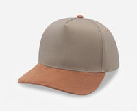 5 Panel Suede Cap