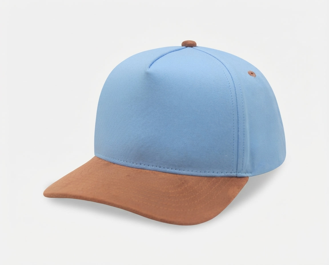 5 Panel Suede Cap