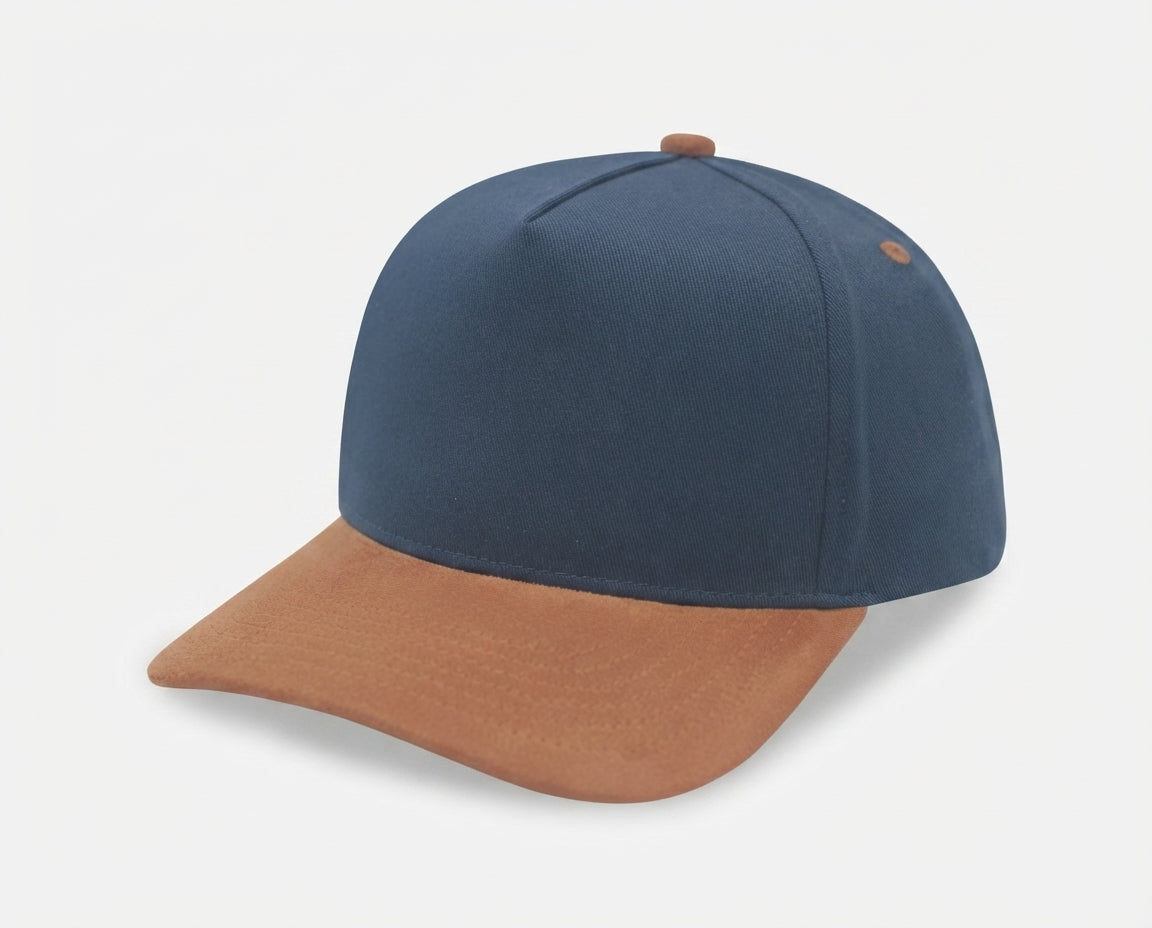 5 Panel Suede Cap