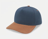 5 Panel Suede Cap