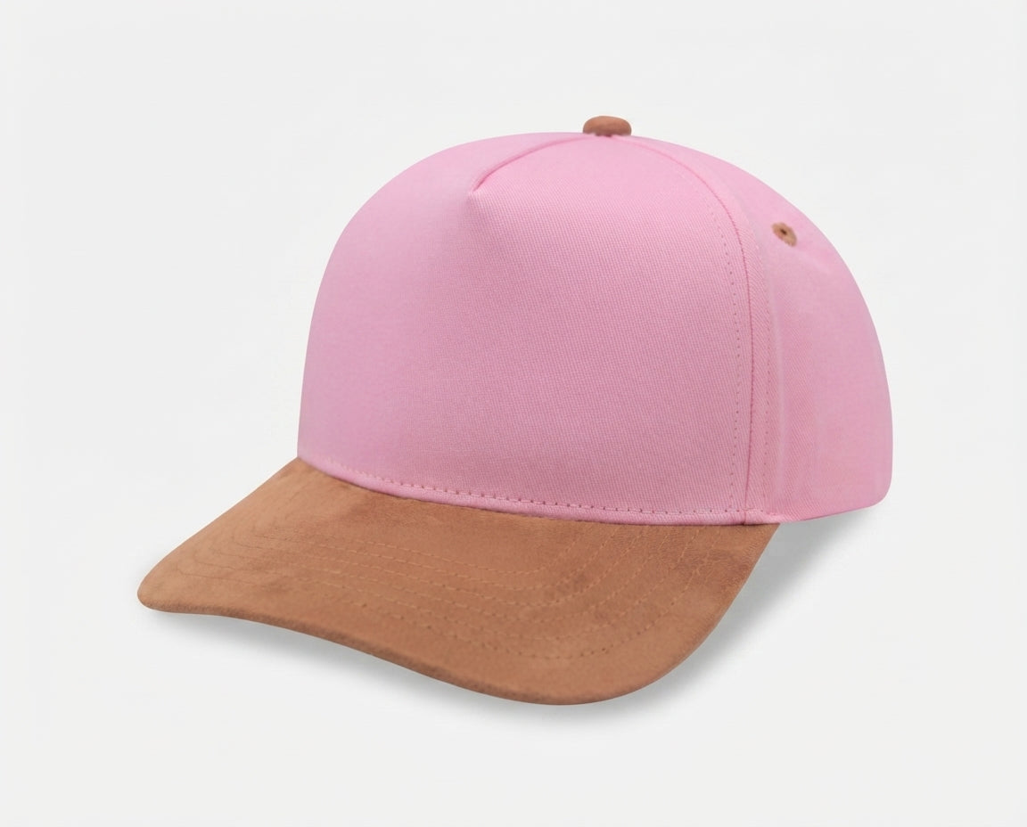 5 Panel Suede Cap