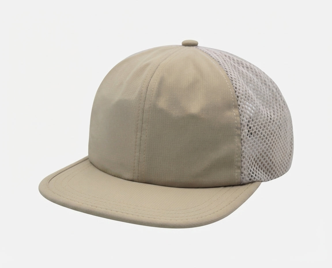 Flex Packable Visor Wide Set Mesh Back Trucker Cap