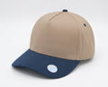 Khaki Beige/Navy Blue