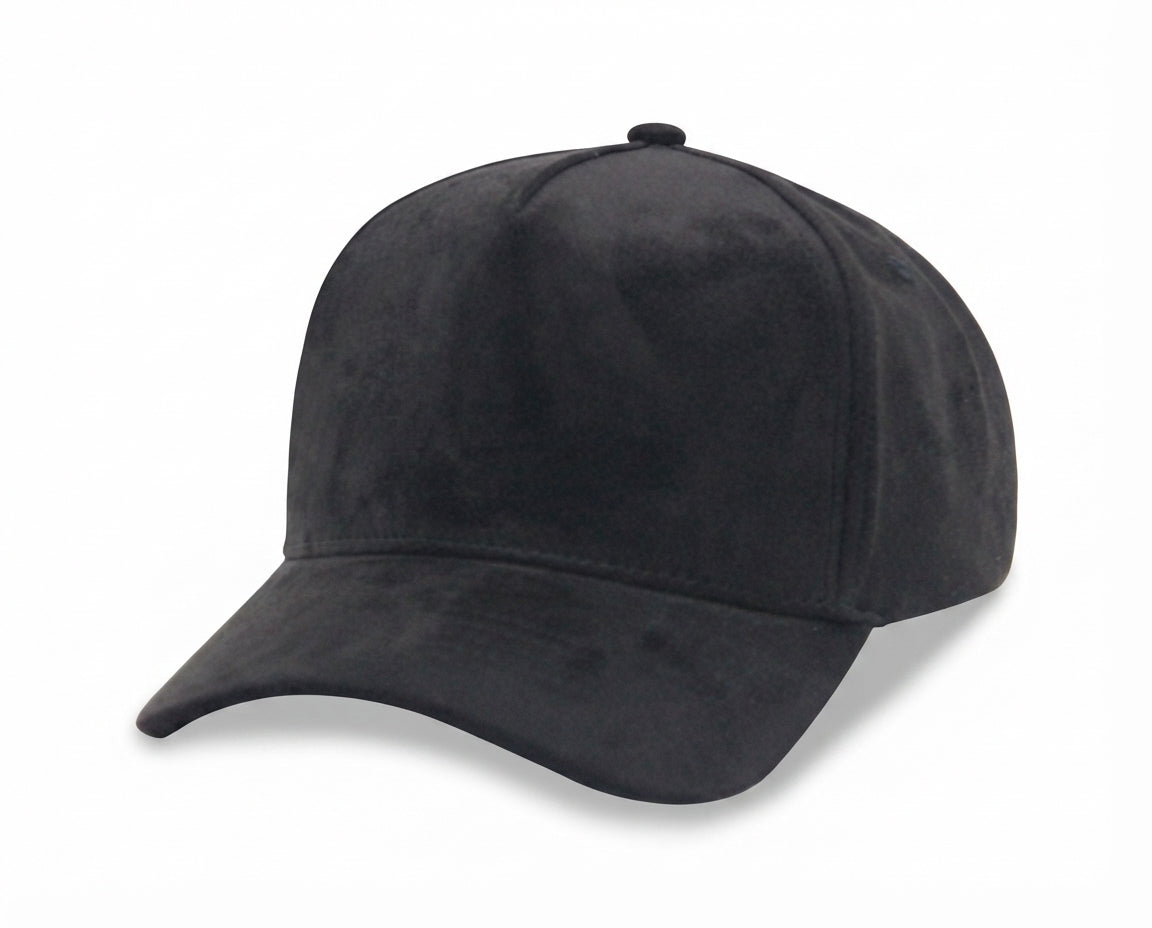 5 Panel Suede Cap