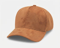 5 Panel Suede Cap