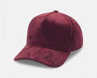 5 Panel Suede Cap