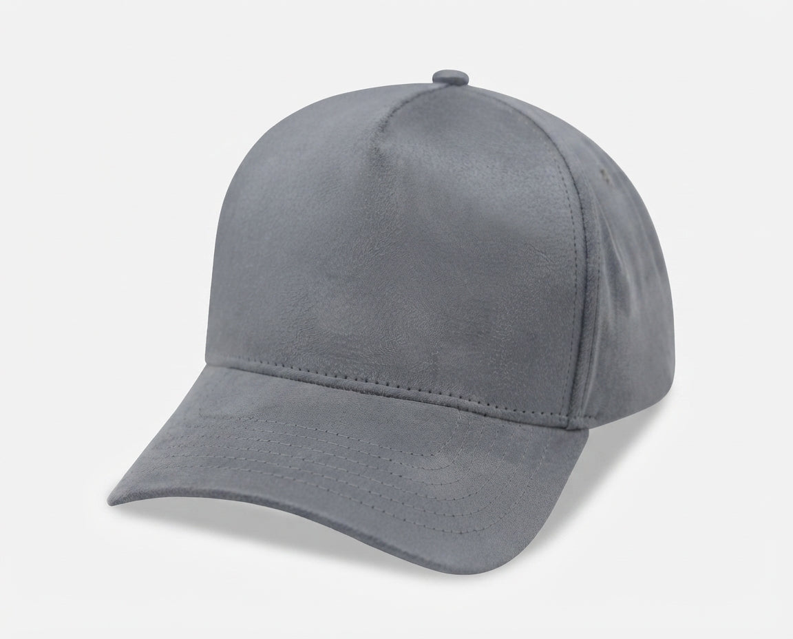 5 Panel Suede Cap