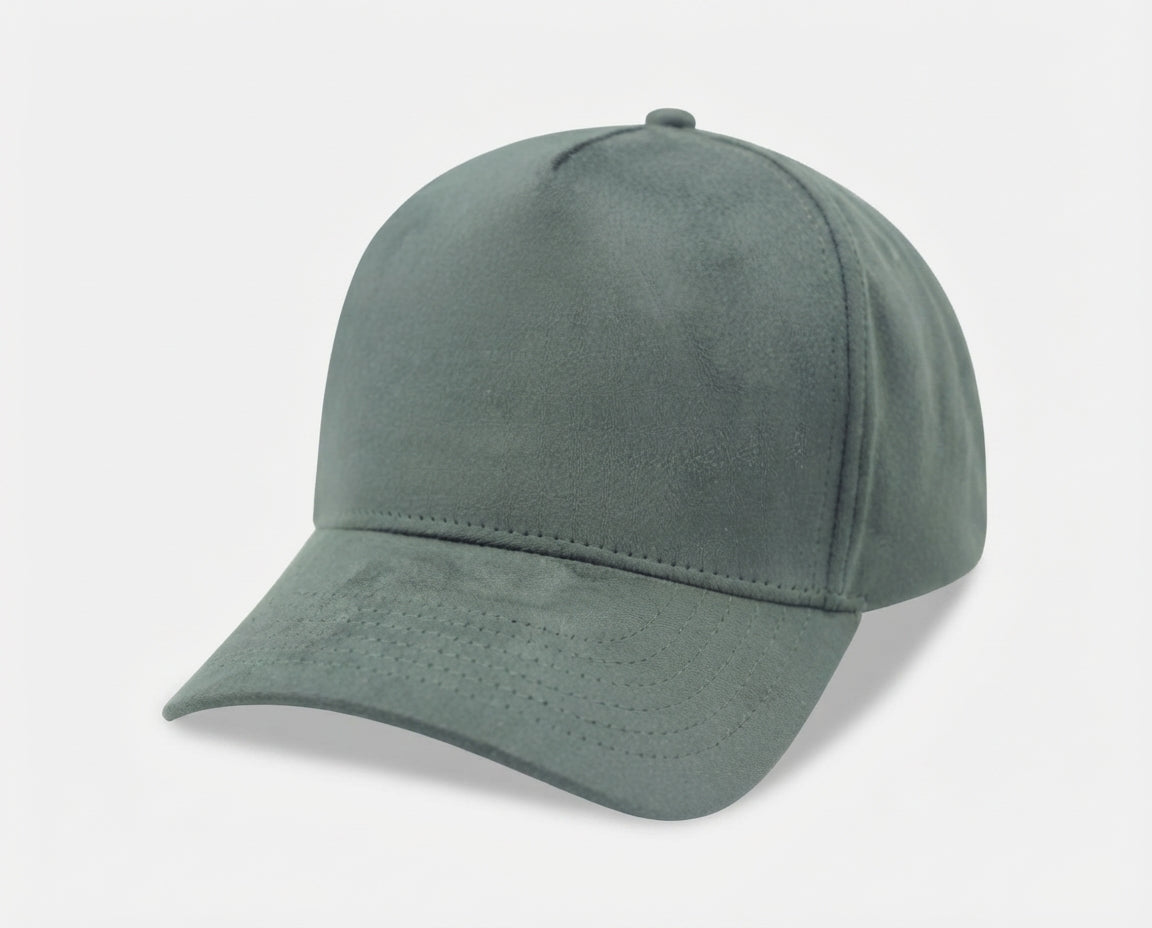 5 Panel Suede Cap