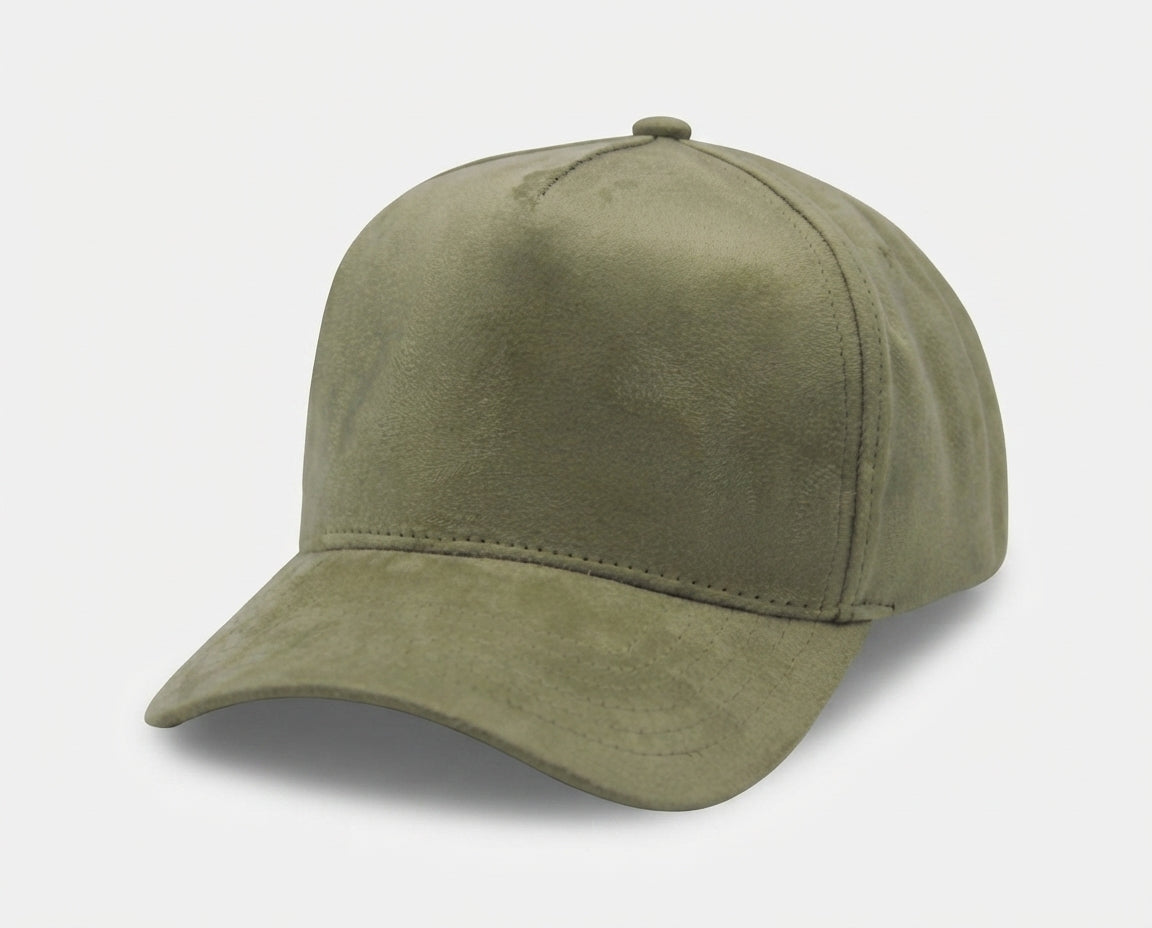 5 Panel Suede Cap