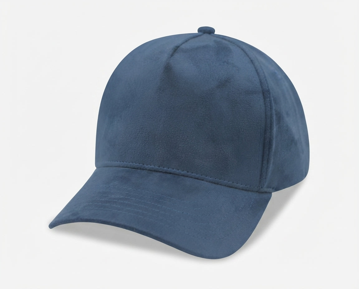 5 Panel Suede Cap