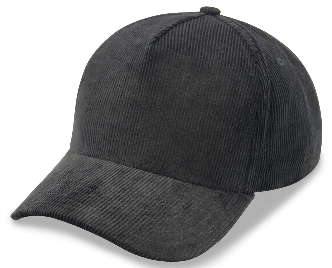 5 Panel Corduroy twotone Snapback Cap
