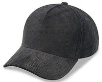 5 Panel Corduroy twotone Snapback Cap