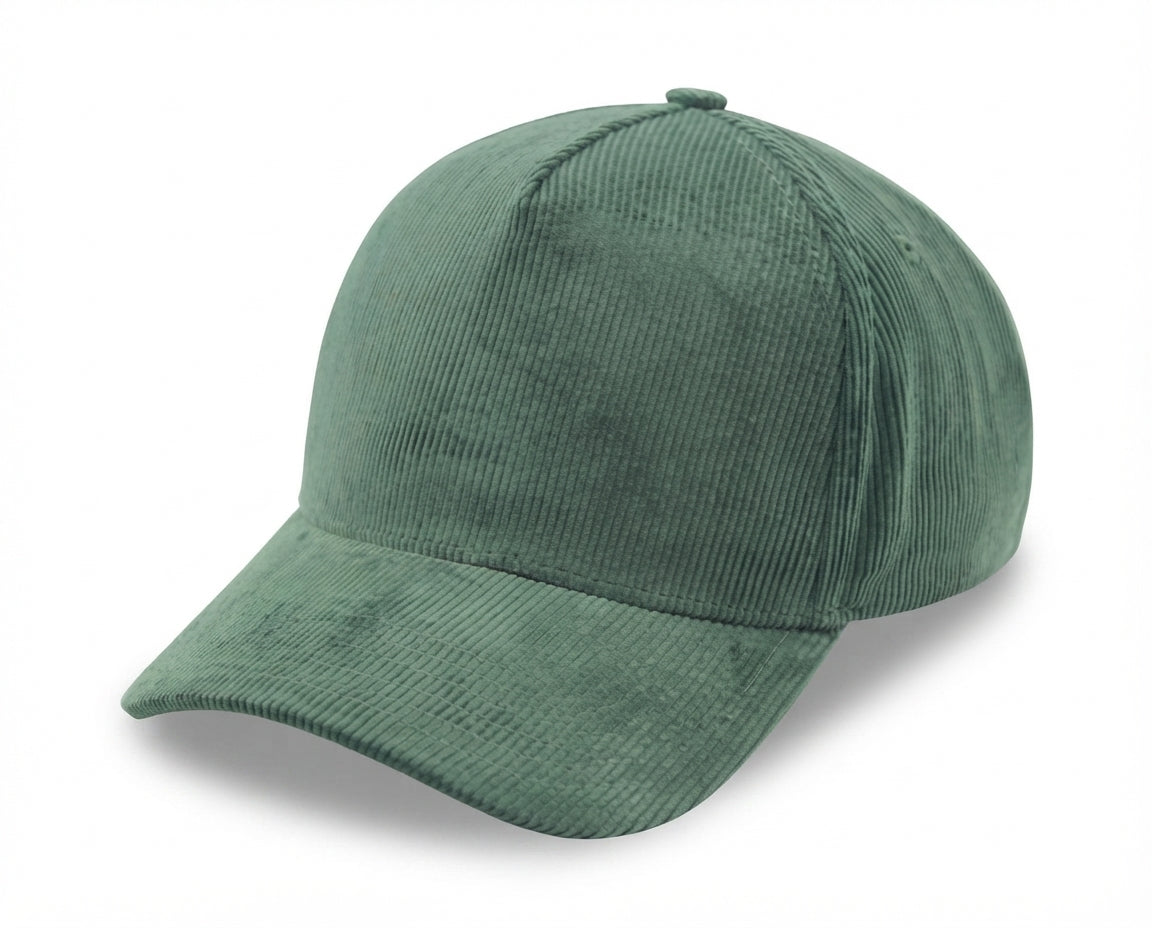 5 Panel Corduroy twotone Snapback Cap