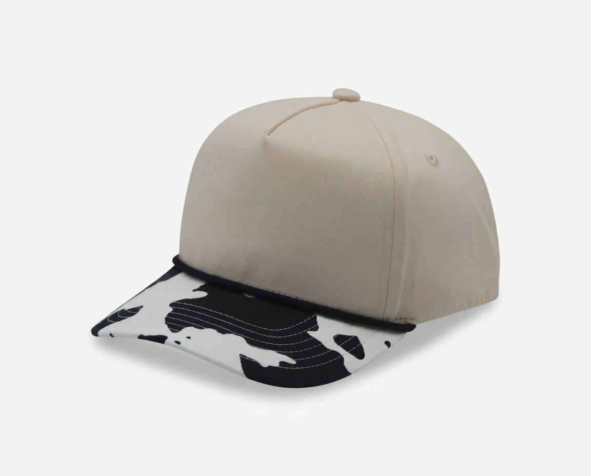 5 Panel Two Tone Rope Cap