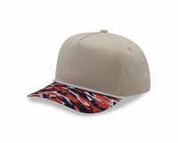 5 Panel Two Tone Rope Cap