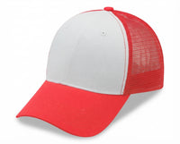 6 Panel Ponytail Trucker Cap