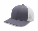 Charcoal Gray/White