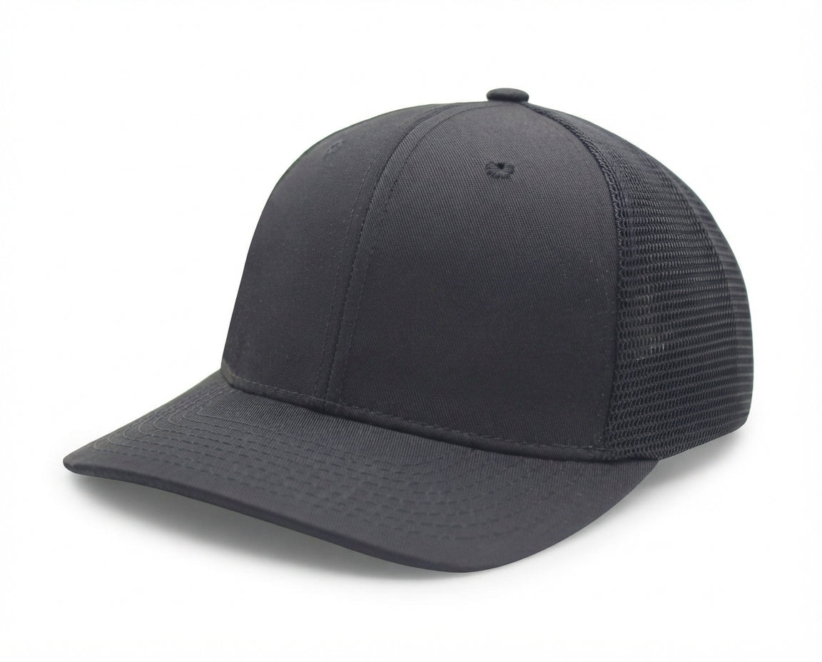 6 Panel Stretch Fit Trucker Cap
